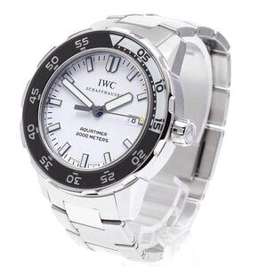 IWC SCHAFFHAUSEN Aqua timer IW356809 white Dial Automatic Men's Watch_895038